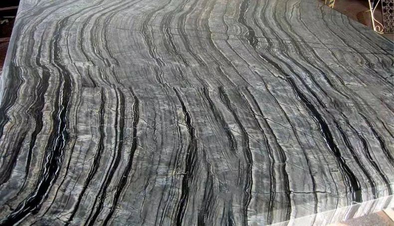 Zebra Black Wooden Marble Slabs(001) Zebra Black Wooden Marble Slabs(001)