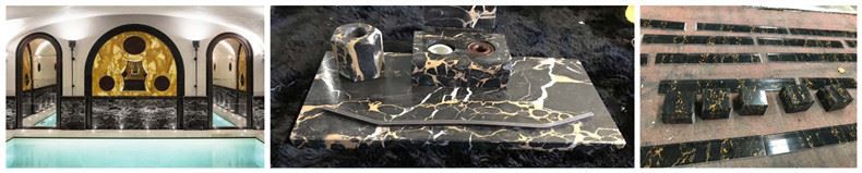 Nero Portoro Marble Tiles and Countertops Nero Portoro Marble Tiles and Countertops