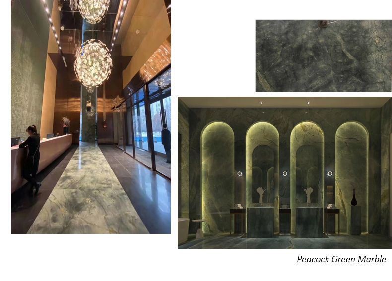 Peacock Green Marble Tiles Peacock Green Marble Tiles