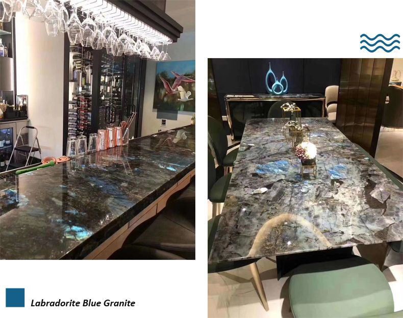 Labradorite Blue Granite Kitchen Countertops Labradorite Blue Granite Kitchen Countertops