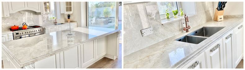 Taj Mahal White Quartzite Countertops Taj Mahal White Quartzite Countertops