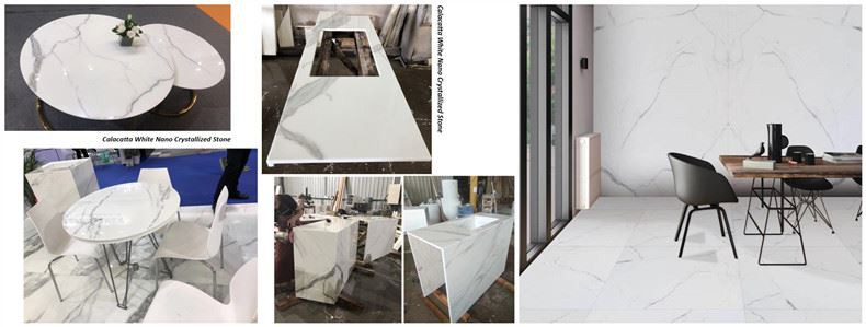 Calacatta Nano Glass Stone Countertops Calacatta Nano Glass Stone Countertops