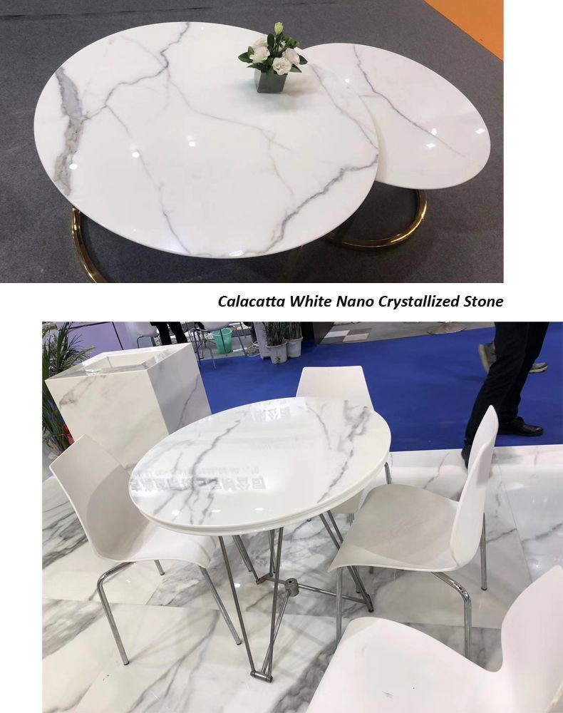 Calacatta Nano Round Table Calacatta Nano Round Table