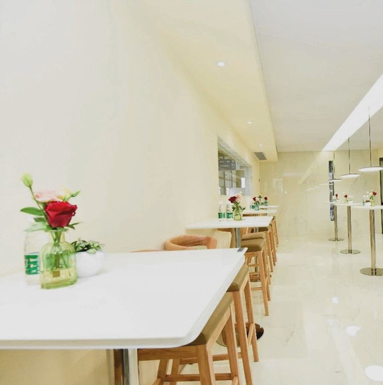 Super White Nano Glass Stone Table Super White Nano Glass Stone Table