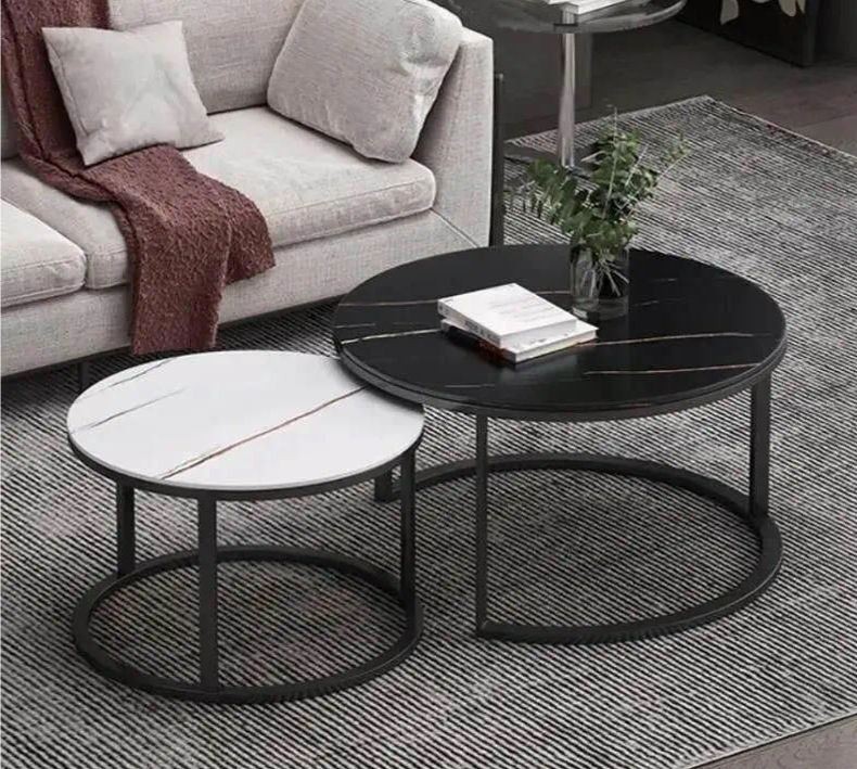 Black Sintered Stone coffee table(001) Black Sintered Stone coffee table(001)
