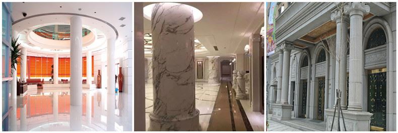 Natrural Stone Solid Column Natrural Stone Solid Column