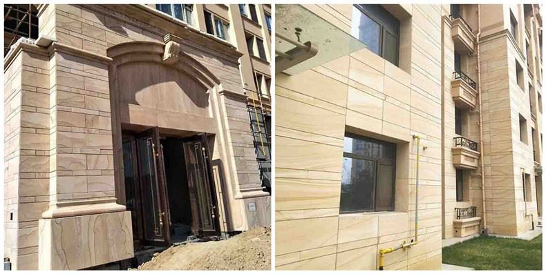 Yellow Sandstone Facade Tiles Yellow Sandstone Facade Tiles