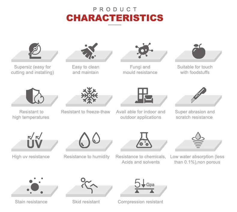 Calacatta White Artificial features(001)