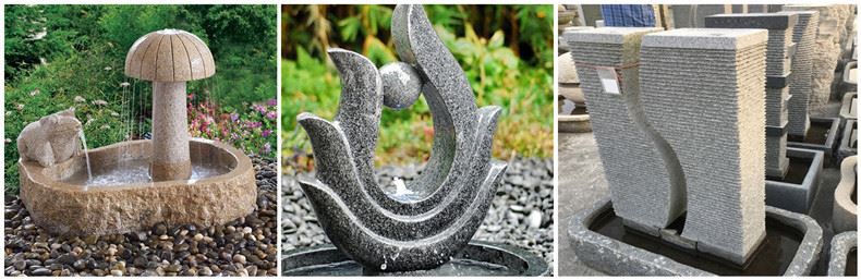 Modern Style Stone Fountain Modern Style Stone Fountain