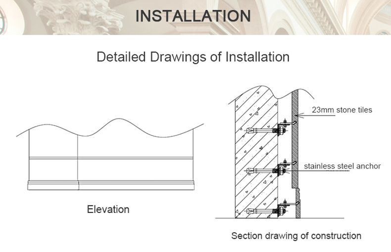 granite skirting installation(001)