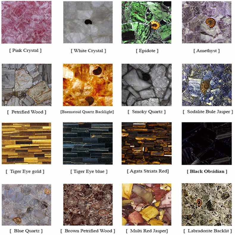 140-semi precious stone Series