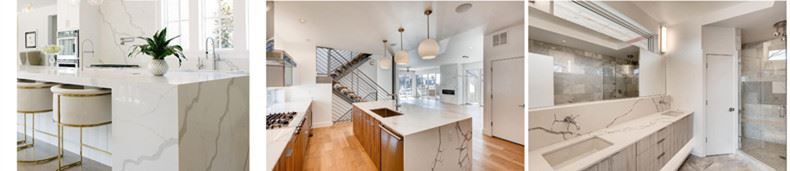 Calacatta Quartz Kitchen Surface Calacatta Quartz Kitchen Surface