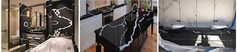 Calacatta Black Quartz Kitchen Calacatta Black Quartz Kitchen