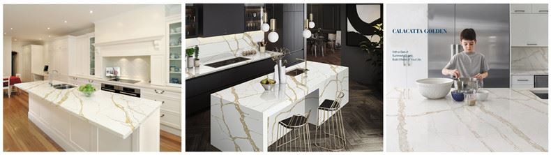 Calacatta Gold Quartz Countertops Calacatta Gold Quartz Countertops
