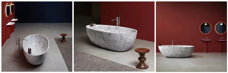 Arabescato White Marble Bathtub Arabescato White Marble Bathtub