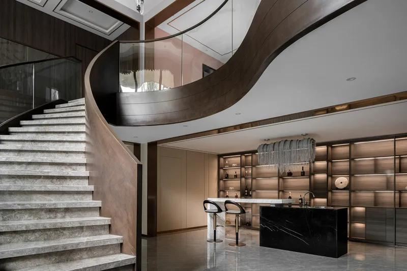 New Tundra Grey Marble Spiral Staircase Twisted Marble Staircase New Tundra Grey Marble Spiral Staircase Twisted Marble Staircase