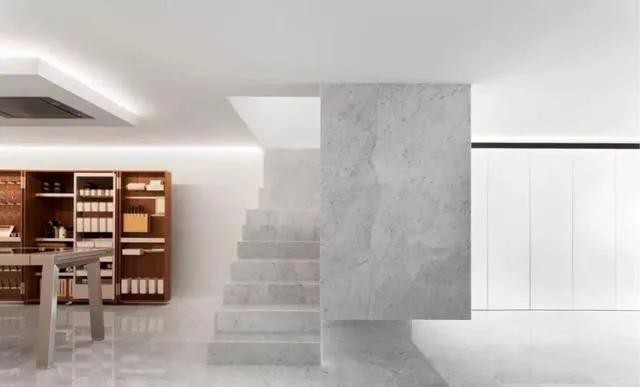 Cararra White Marble Stairs Wall Cladding Cararra White Marble Stairs Wall Cladding