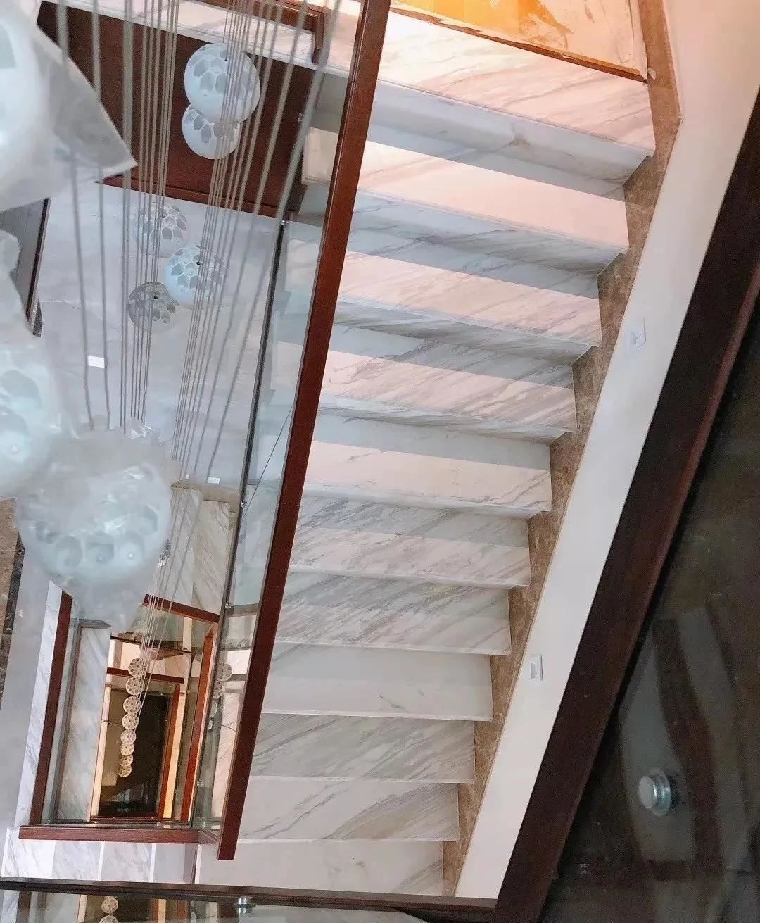 Volakas White Marble Staircases Greek Jazz White Marble Volakas White Marble Staircases Greek Jazz White Marble