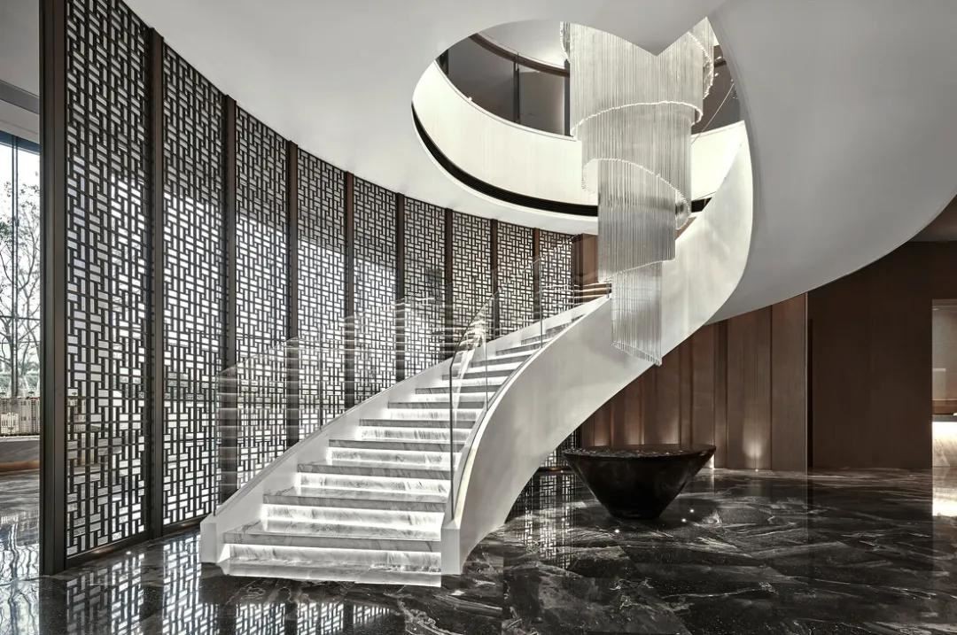 Chinese Style White Marble Interior Decor Chinese Style White Marble Interior Decor