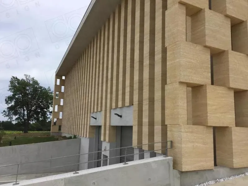 DOMAINESOTT, France limestone exterior wall cladding DOMAINESOTT, France limestone exterior wall cladding