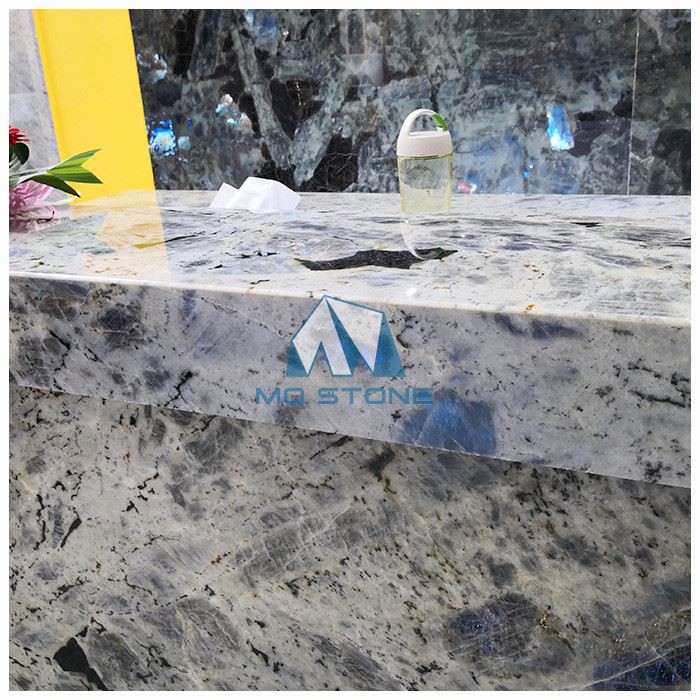labradorite white stone countertops