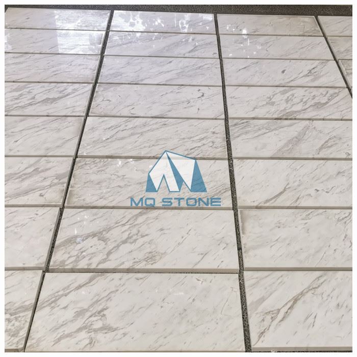 Volakas White Marble Floor Tiles