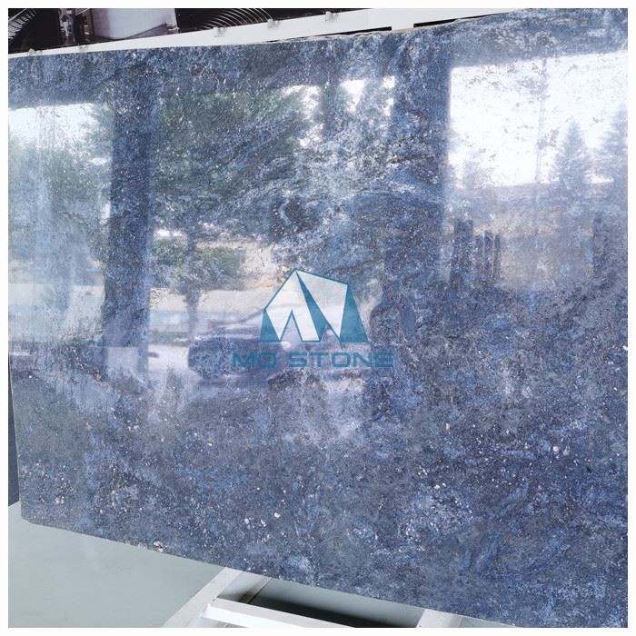 Brass Blue Granite Stone Slabs