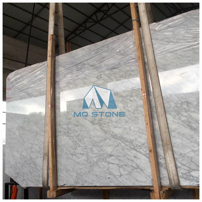 White Carrara Marble Slab For Countertops