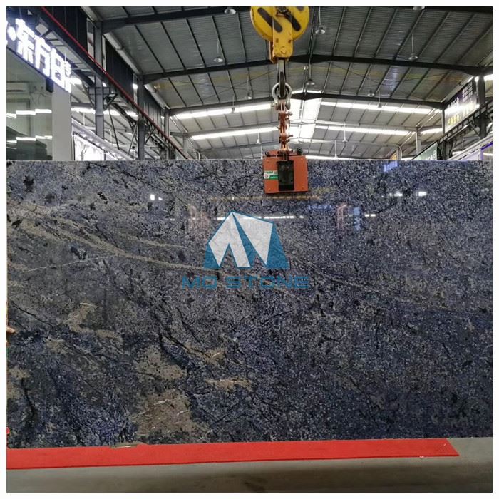 Azul Bahia Granite Countertop Slab