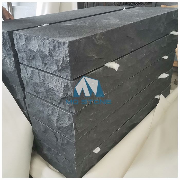 Black Basalt Park Stair Slab