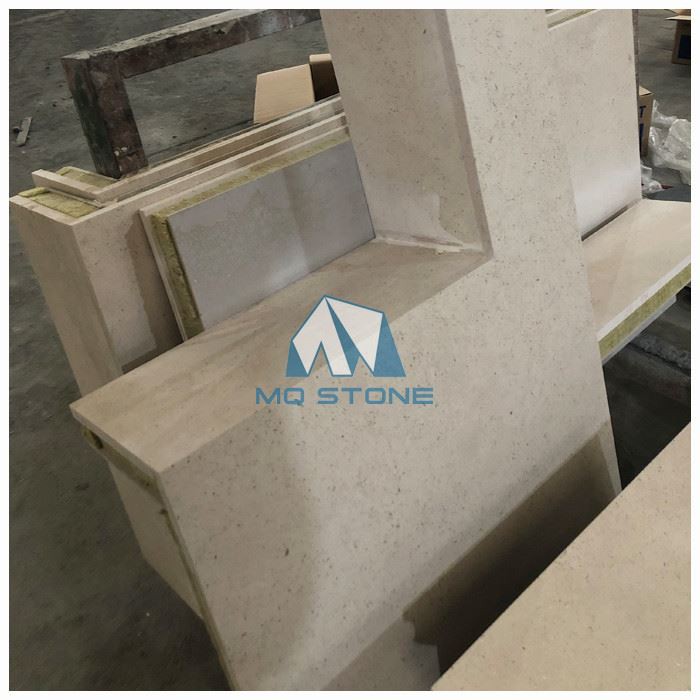 Beige Limestone Snack Table Tops