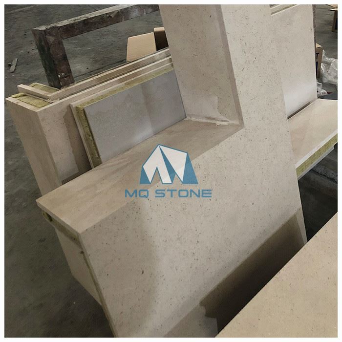 Beige Limestone Kitchen Worktop