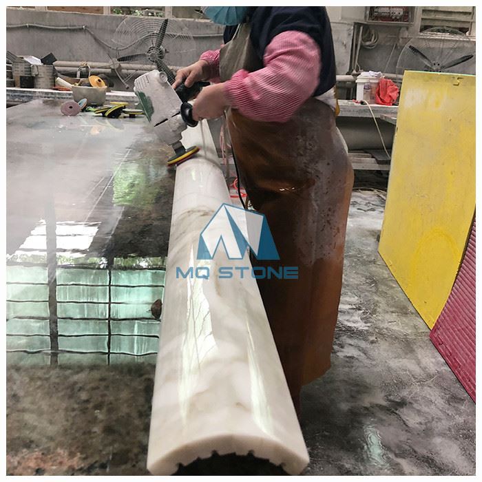 Calacatta Marble Column Cover Tile