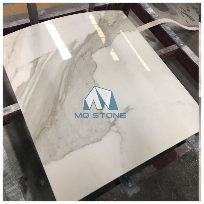 Calacatta Marble Column Cover