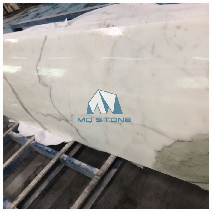 Calacatta Marble Pillar Cover