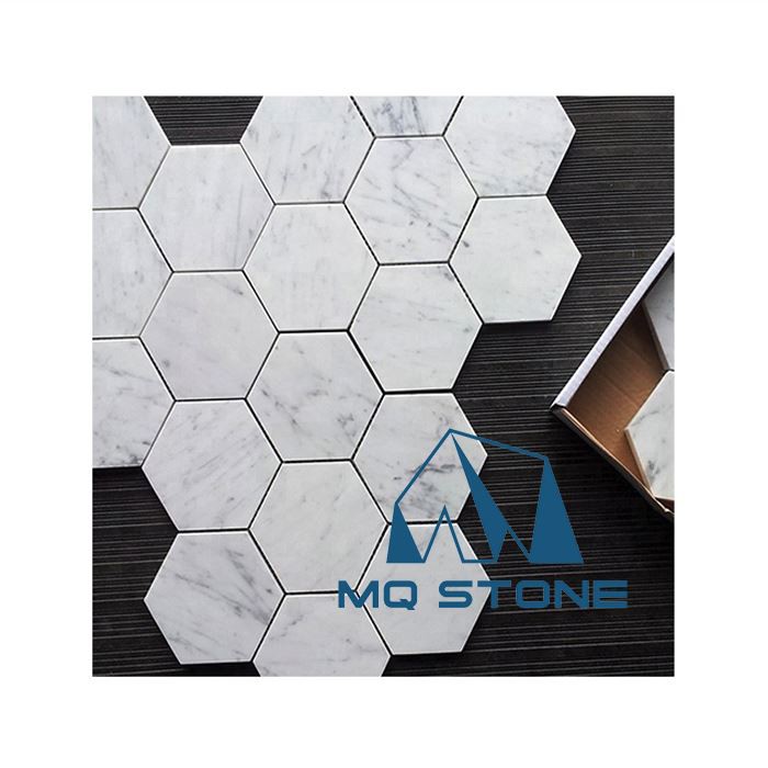 bianco carrara hexagon bianco carrara hexagon