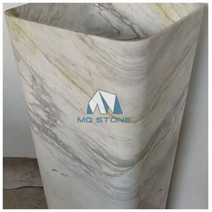 Volakas White Marble Sink Basin Volakas White Marble Sink Basin