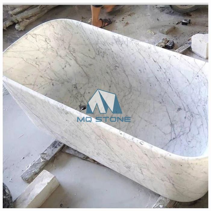 Carrara Marble Bathtub