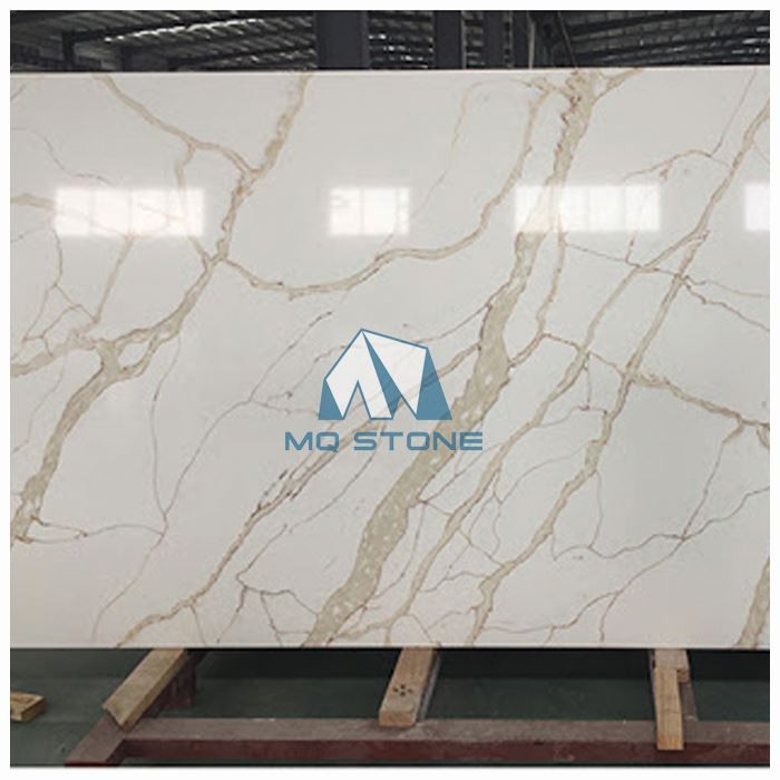 Calacatta Gold Quartz Slab