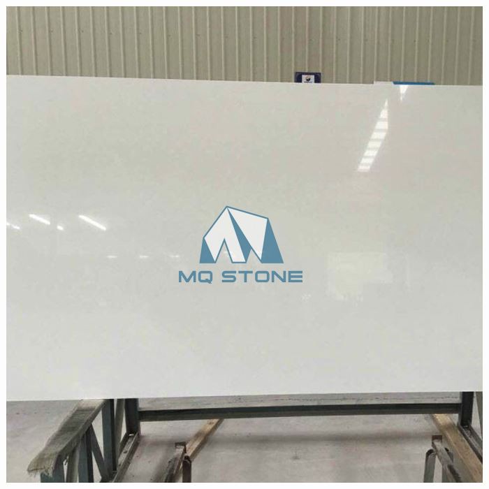Pure White Quartz Slab