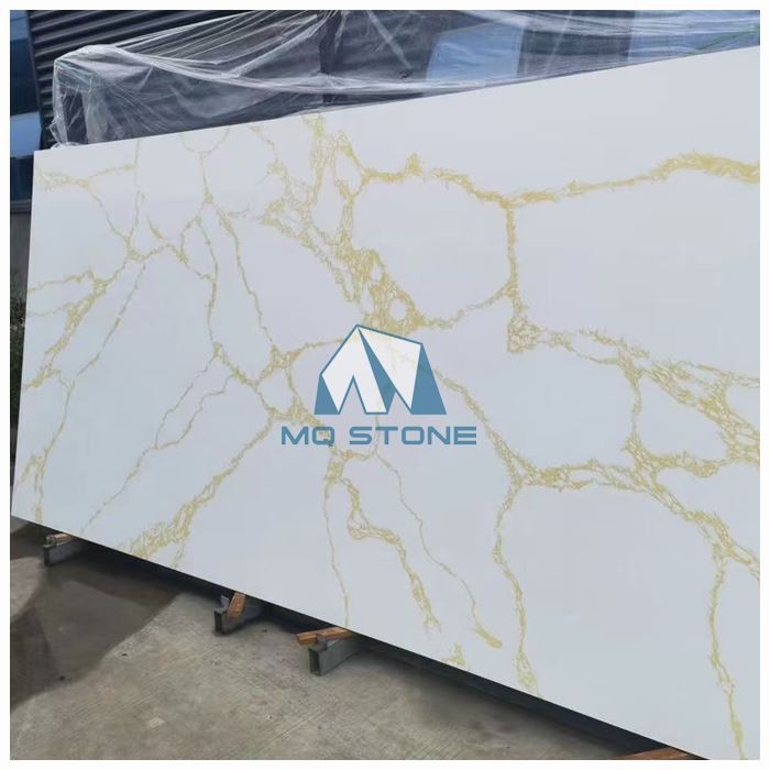 Calacata Gold Quartz Slab