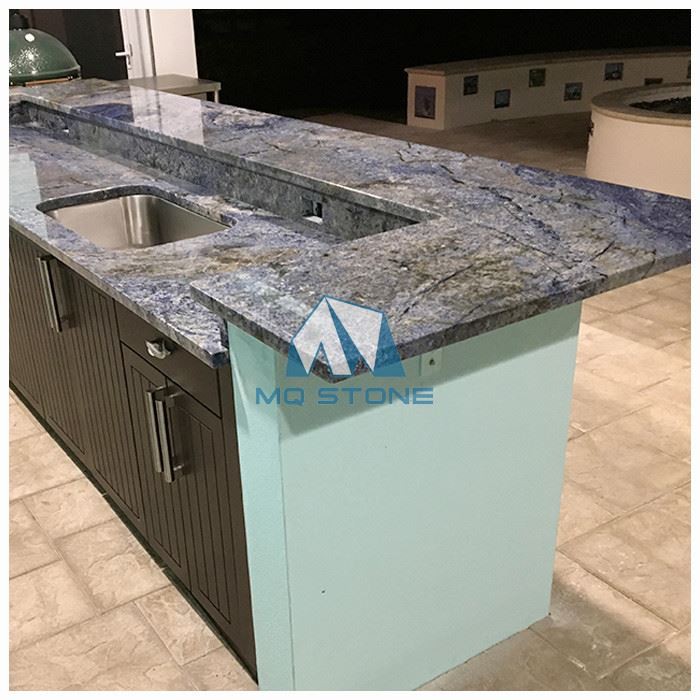 Azul Blue Bahia Granite Countertop