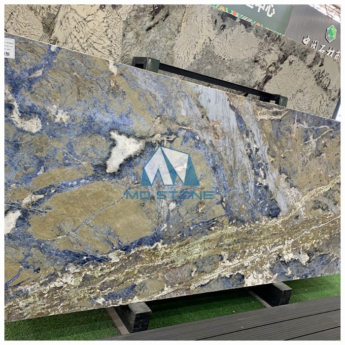 Sodalite Blue Granite Bathroom Vanity Slab