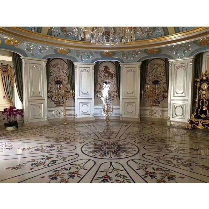 Beige Marble Medallion Tiles Beige Marble Medallion Tiles