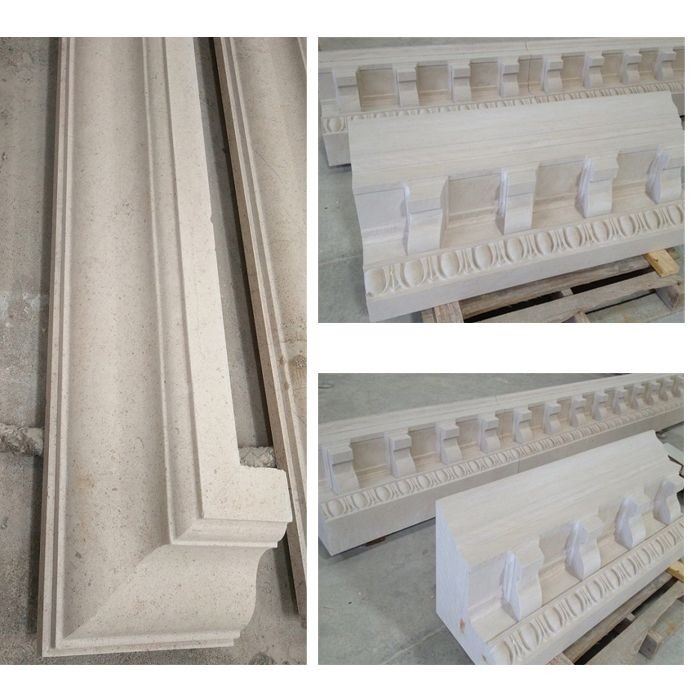 Beige Limestone Cornices Beige Limestone Cornices