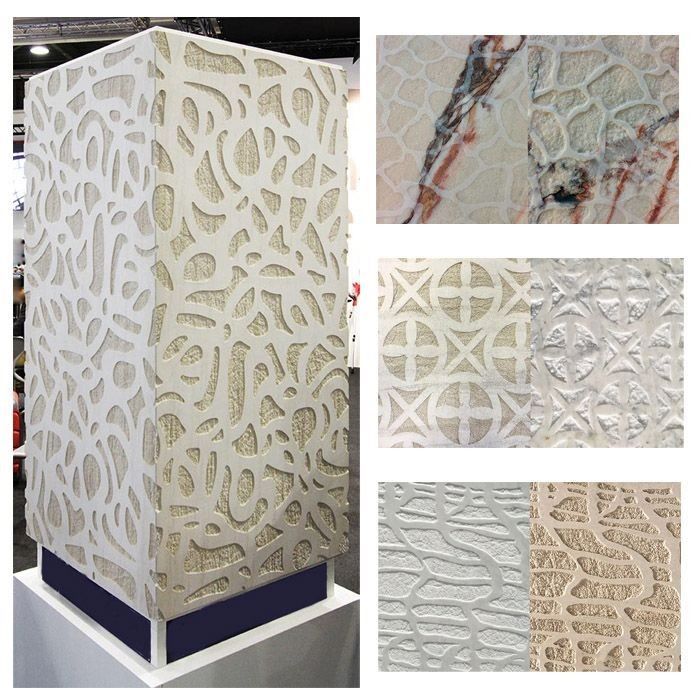 Carved Stone Wall Panels