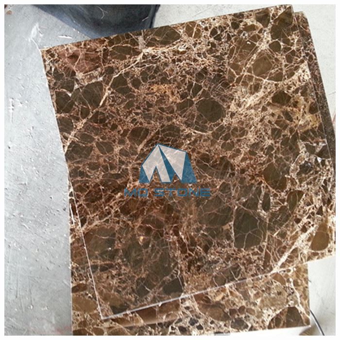 Spanish Dark Emperador Marble Floor Tiles