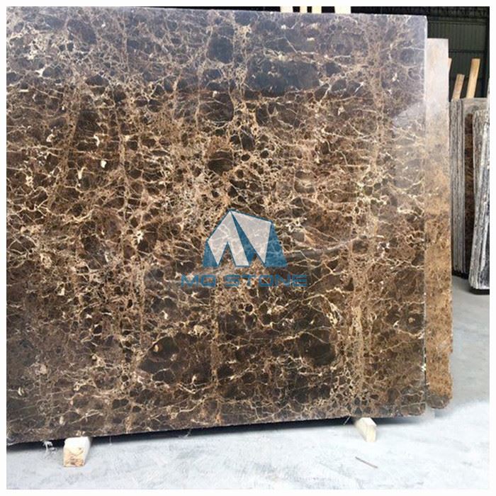 Dark Brown Emperador Marble Slab