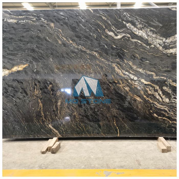 Titanium Black Granite Stone Slab