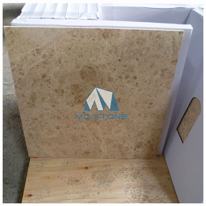Cappuccino Beige Polished Marble Floor Tile